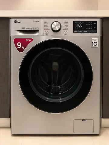 LG 9KG AI Direct Drive Washing Machine – Steam – Excellent Condition