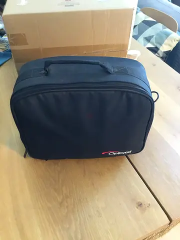 Optoma Projector and Carry Case - Padded Black Bag (Used)