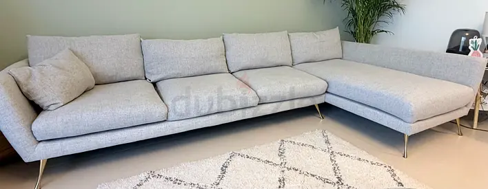 L Shape Sofa (3 seats + left chaise lounge)