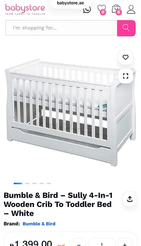 4 in 1 baby crib