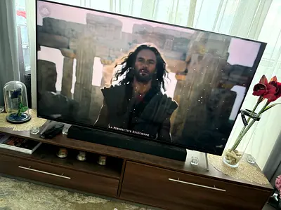 75 inch LED TV with sound system