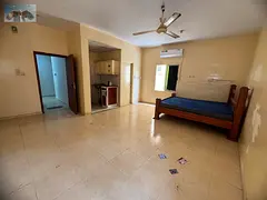 A spacious studio apartment on Ajman Corniche is available for annual rent at a very special unmissa
