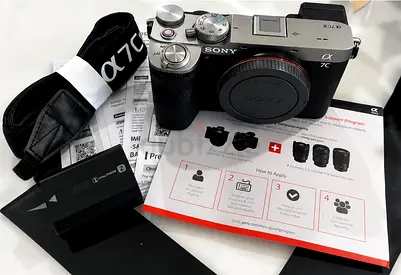 Sony Alpha 7C II Mirrorless Camera Body Only Silver
