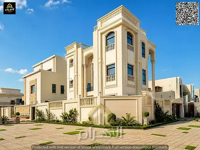 فرصة سكنية واستثمارية | تملك فيلا فاخرة بالزاهية عجمان | 6 غرف ماستر بمسبح راقي| 4500 قدم بسعر تنافسي