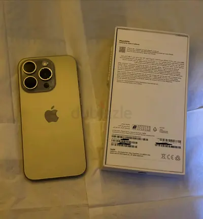 iPhone 15 Pro 128GB TDRA Battery Health 88% Natural Titanium With Box  Cable.