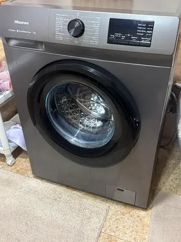 Hisense Front Load Washing Machine - Good Working Condition Hisense WFQP7012T 7 Kg Front Load Slim D