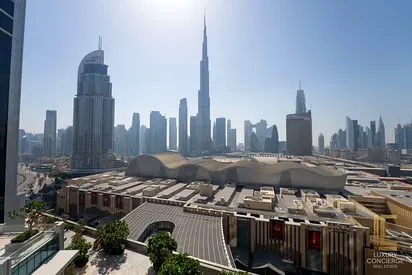 BURJ KHALIFA AND DUBAI MALL VIEWS |FULLY FURNISHED