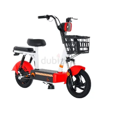 Kugoo City T4 Electric Bike 800W Motor Power Red And White