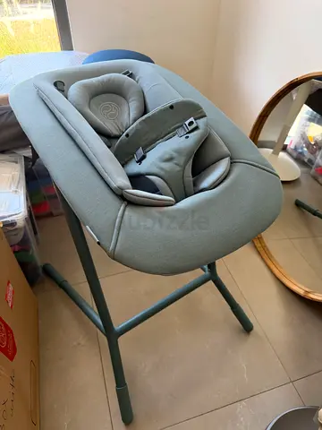 Convertible High Chair with Infant Insert (Stone Blue) - Good Condition