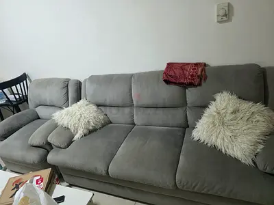 Grey 3-seater Sofa in Good Condition