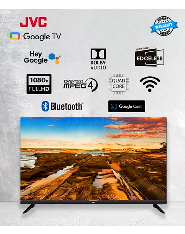 JVC 43 Full HD Google TV with Dolby Audio  Bluetooth - Like New