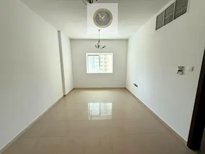 One bedroom and hall for annual rent in Al Taawun Sharjah spacious layout super deluxe finishing open view close to the Corniche close to Dubai exit f