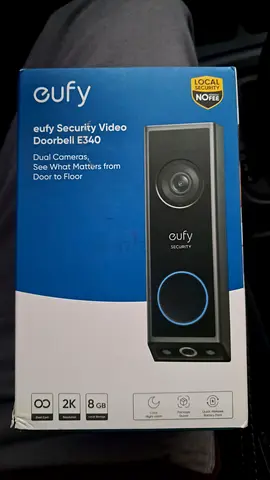Eufy Security Video Doorbell E340 Dual Camera