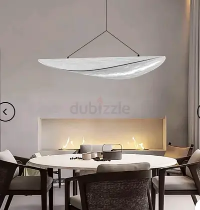 Silk pendant light chandelier