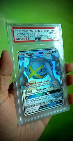 2017 Pokemon METAGROSS GX PSA 10