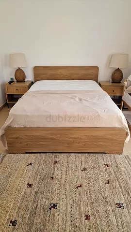 Brand New Wooden Double Bed 140 x 200cm