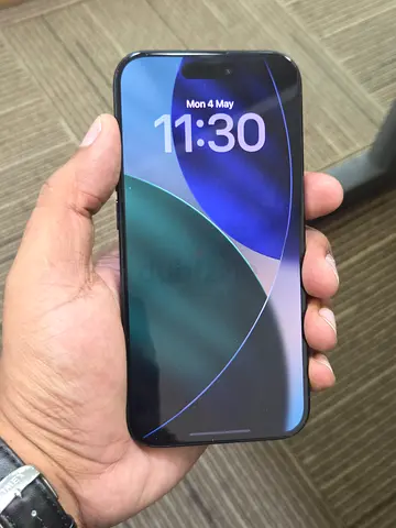 iPhone 15 Pro Blue Titanium TDRA in Excellent condition