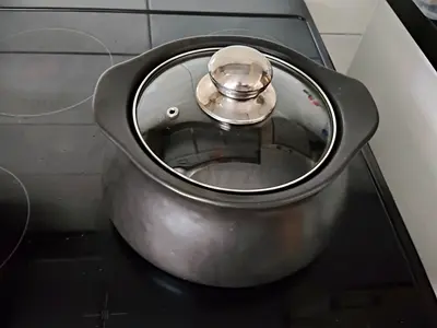 Ceramic pot with lid Homecenter