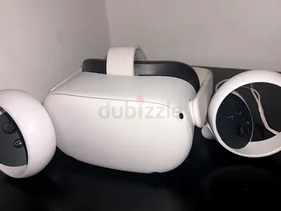 Meta Quest 2 VR Headset with Controllers - Good Working Condition
