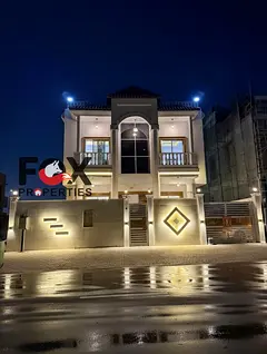 Villa for Rent in Al Helio 1 | 4 Bedrooms | Majlis &amp; 2 Halls | Rooftop | AED 120,000