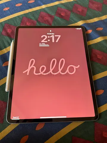 Apple iPad Pro 13-inch M2 (with Apple Pencil) Good Condition. Very less used. No scratch or damage.