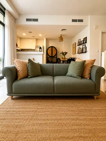 Sage Green Sofa - Excellent Condition