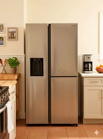 Samsung Side-by-Side Refrigerator for sale. Usage: 6 to 12 months used. Condition: Excellent conditi