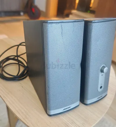 Pair of Bose Computer Speakers with Volume Control