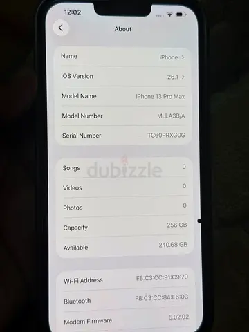 13 pro max 256gb LCD dot