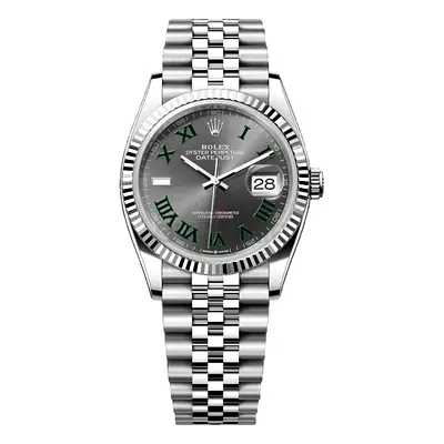 Rolex Datejust Men’s Stainless Steel Watch - Grey Dial, Jubilee Bracelet