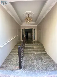 For annual rent A spacious studio apartment with a separate kitchen and balcony in Ajman Al Muwaihat