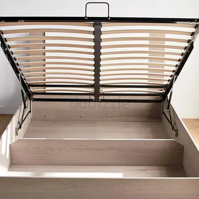 120x200 Twin Storage Bed (Hydraulic Lift, Frame Only)