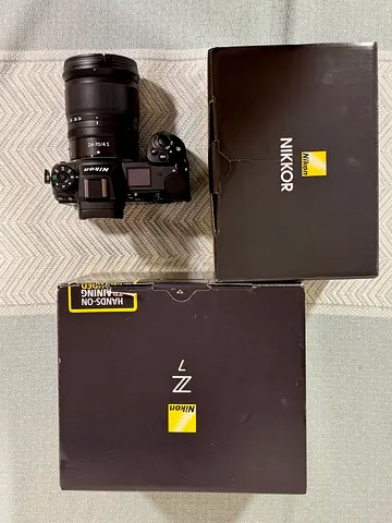 Nikon Z7 Mirrorless Camera with Unused New 24-70mm Lens