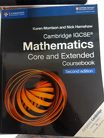 IGCSE MATHEMATICS CAMBRIDGE