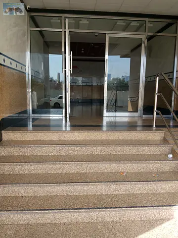 Apartment for rent in Ajman two bedrooms and living room with two bathrooms balcony open view built