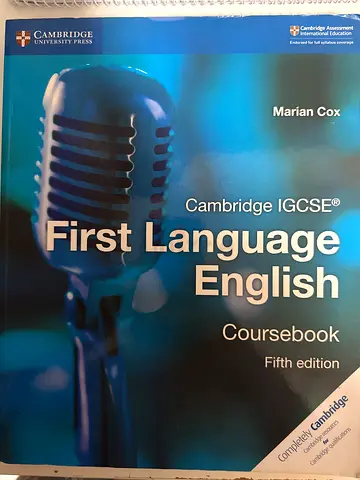 IGCSE ENGLISH BOOKS CAMBRIDGE