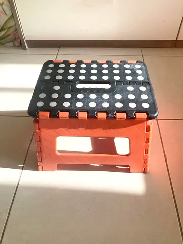 Foldable Step Stool - Compact and Portable (5 Dirhams)