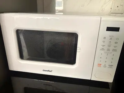 Comfee White Microwave Oven - Good Working Condition