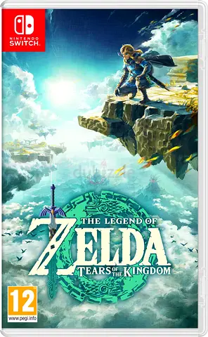 The Legend of Zelda: Tears of the Kingdom (Nintendo Switch) - Complete Case