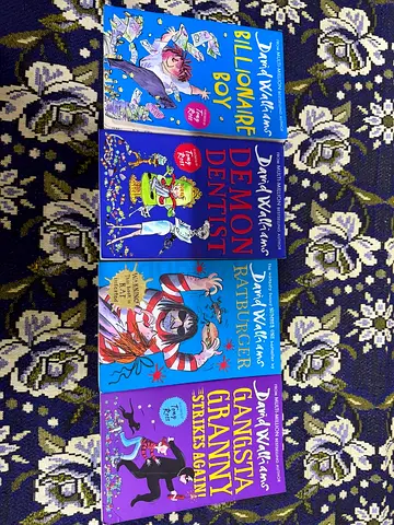 Collection: David Walliams childrens paperback set (4 books)