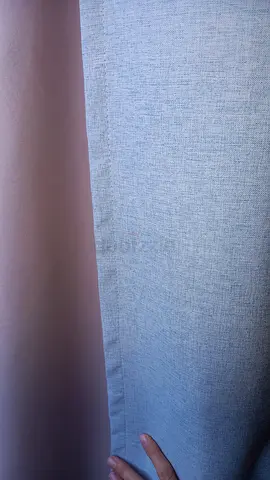Turquoise Blackout Curtain with IKEA Rods + FREE Sheer Curtains Extra Rings (Excellent Conditi