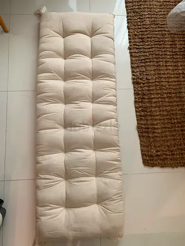 HM home brand new long seat cushions x 2 beige with tassels