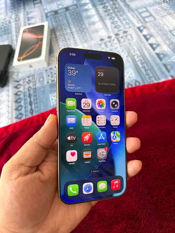 iPhone 16 Pro Max (Gold-512GB) - Good Condition (Minor Scratches)