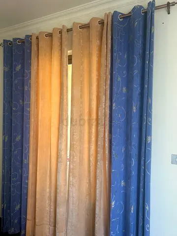 Curtains and curtain rods