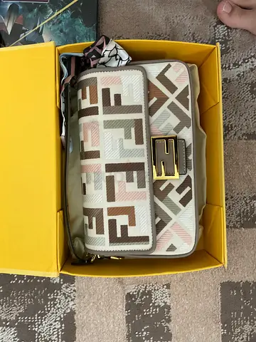 Fendi bag with box - original branded packaging