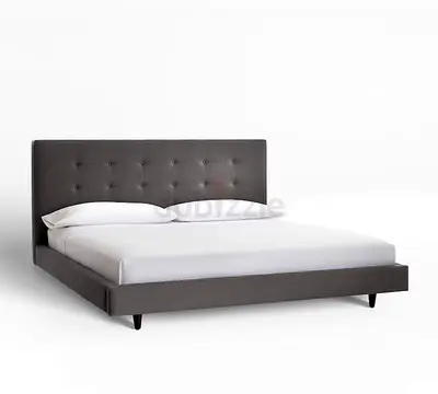 Tate California King Upholstered Bed - Crate  Barrel