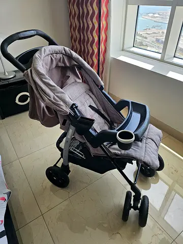 Baby stroller with car seat