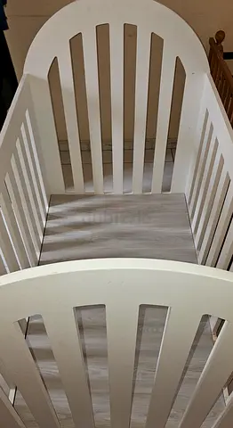 سرير اطفال بحالة جيده لم يستخدم