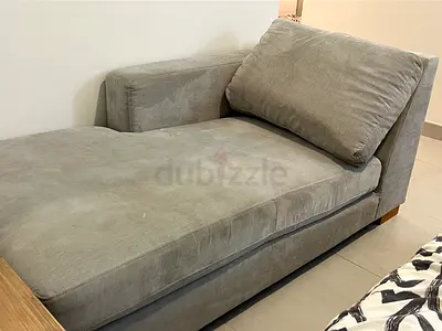 Light grey 2-seater sofa / loveseat in good condition