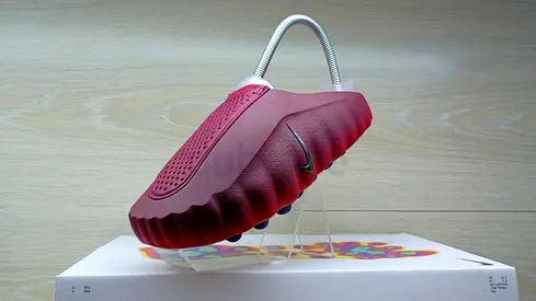 Nick mind Red slip-on sneaker shoe (single) — casual comfort style 36 to 46 available